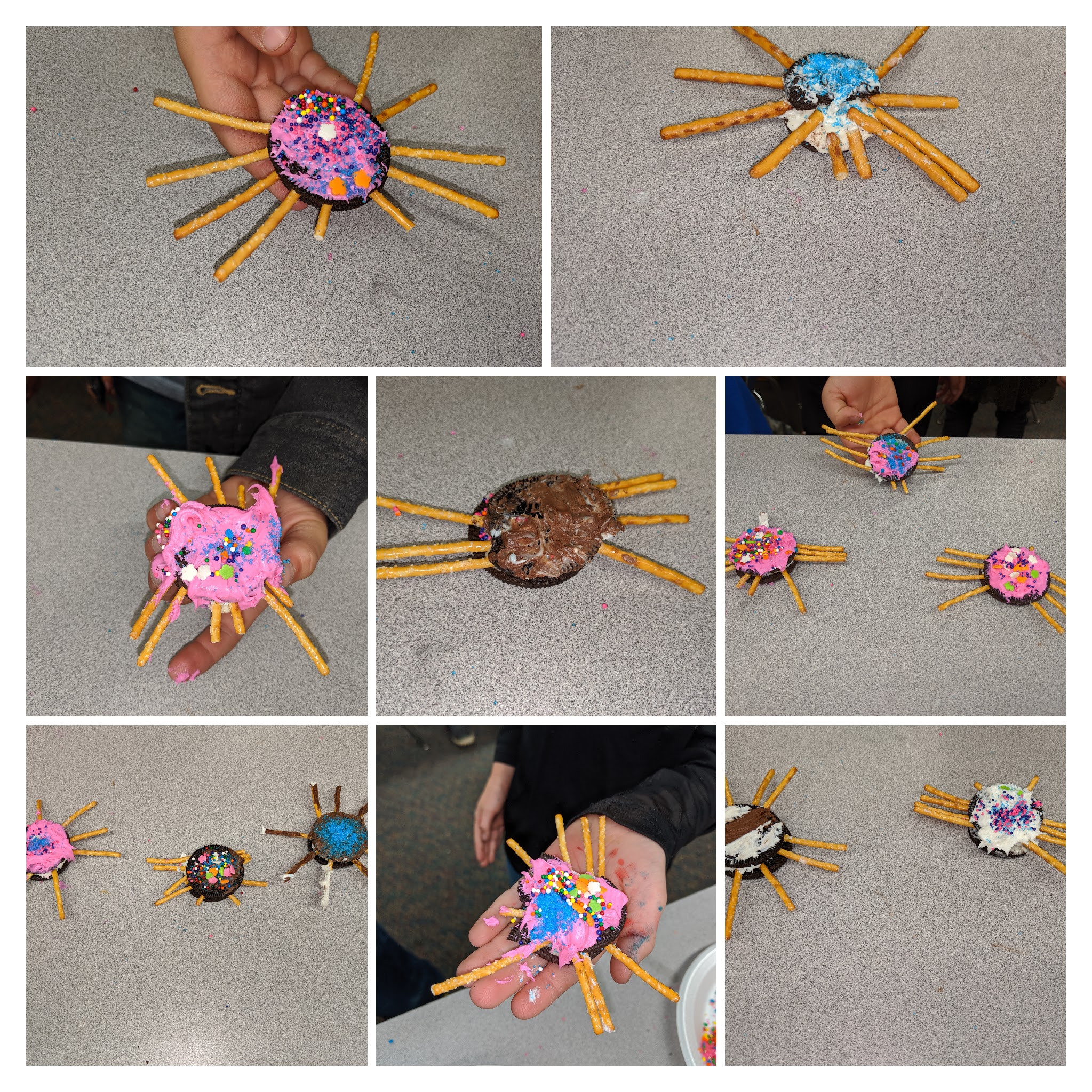 spider cookies