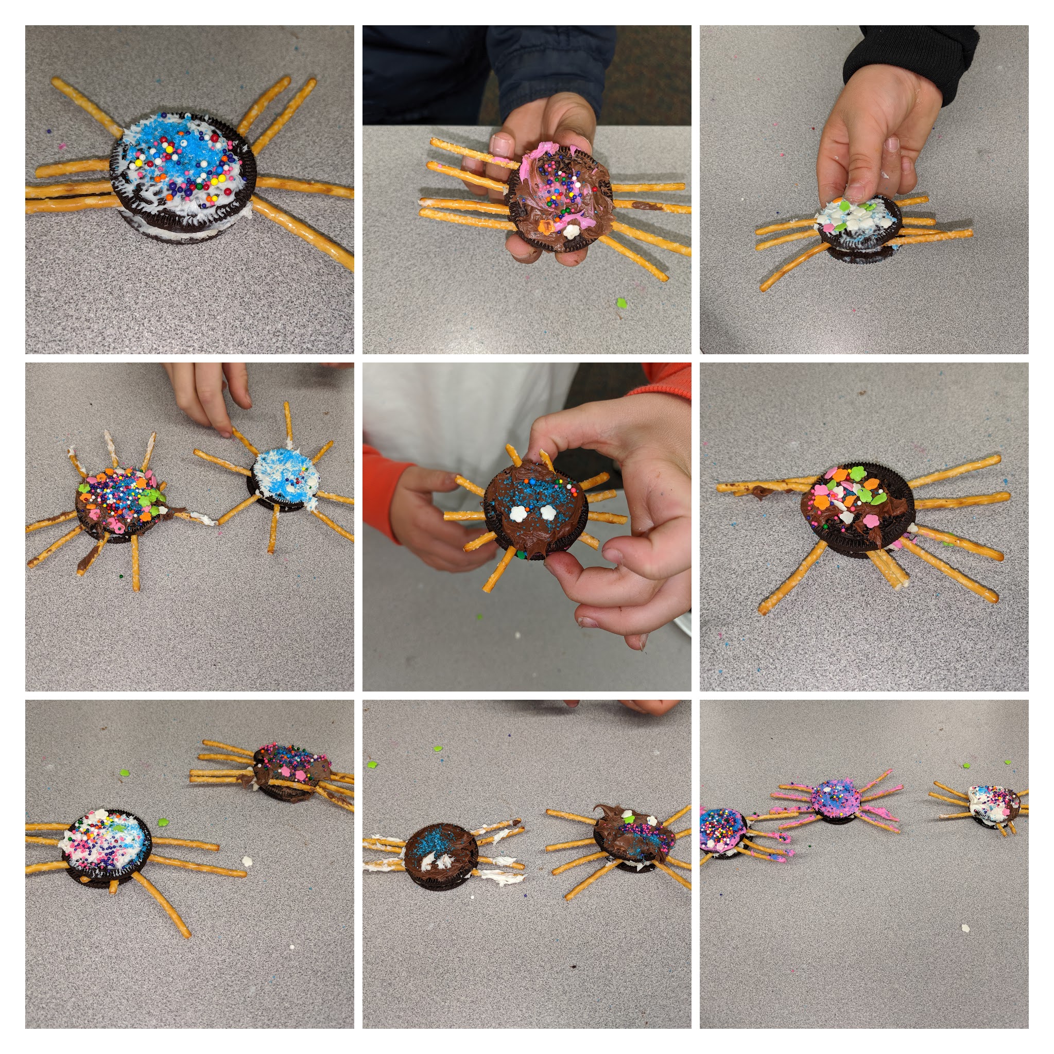 Spider Cookies 3