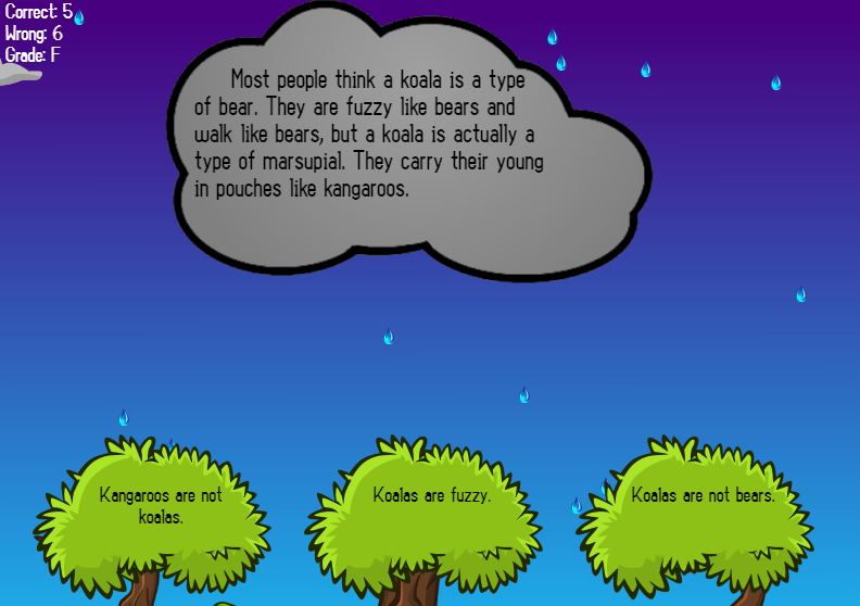 Main idea computer game