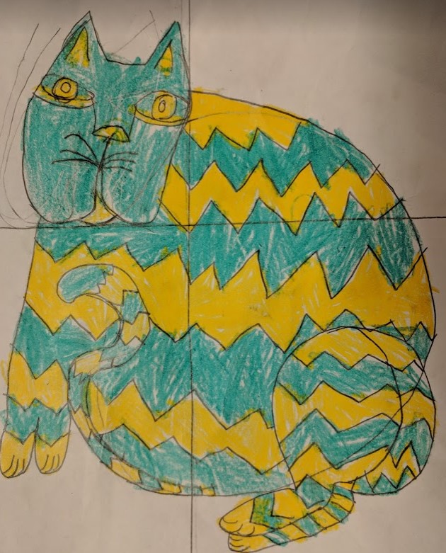 cat drawing 4