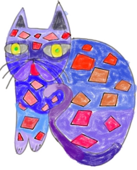 Cat drawing